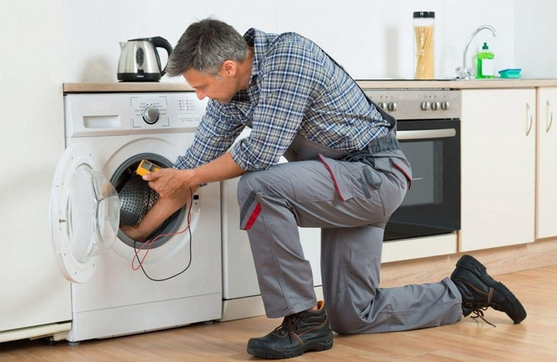 Thực hiện các bước sau để khắc phục máy giặt LG báo lỗi DHE