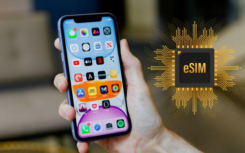 eSIM trên iPhone bị mất là do đâu