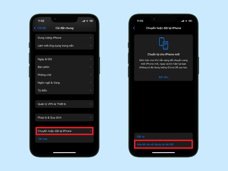 Khôi phục cài đặt gốc iPhone sửa lỗi đơ màn hình