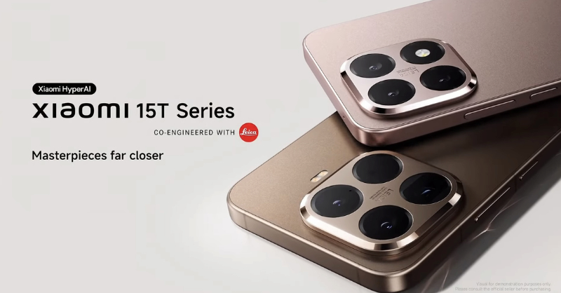 Xiaomi 15T và 15T Pro ra mắt