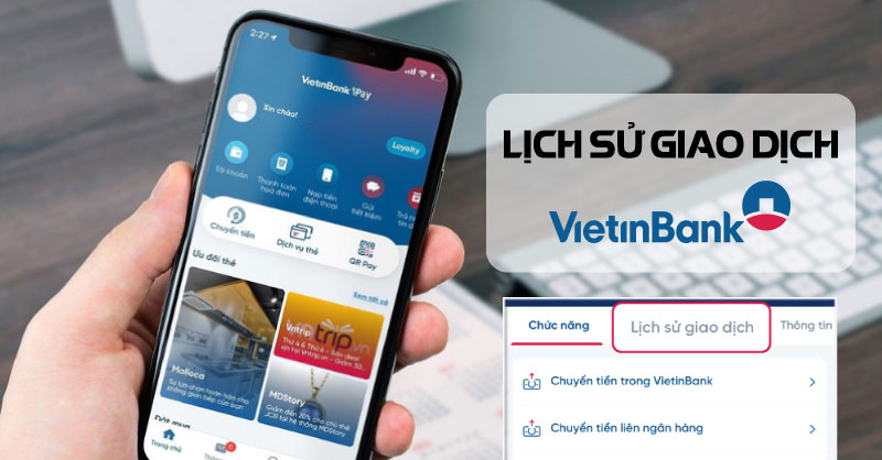 Xóa lịch sử giao dịch VietinBank