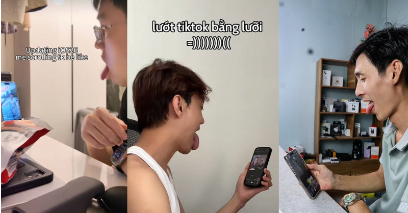 luot-tiktok-bang-luoi-ios-26 Lướt tiktok bằng lưỡi trên iOS 26