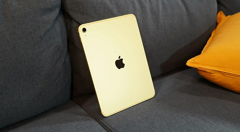 thiet-ke-hien-dai-cua-ipad-a16-wifi-256gb iPad A16 Wifi 256GB tối ưu viền màn hình đều ở bốn cạnh